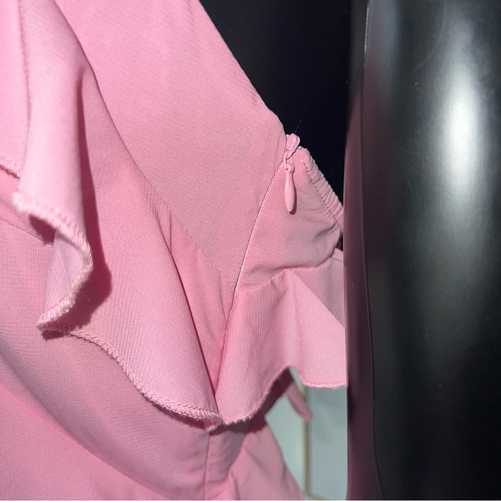 Pink Ruffle Dress - Picture 6 of 8